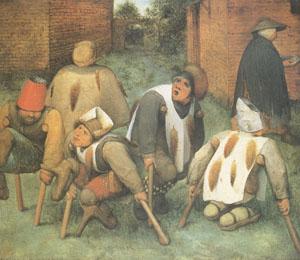 BRUEGEL, Pieter the Elder The Beggars (mk05) oil painting image
